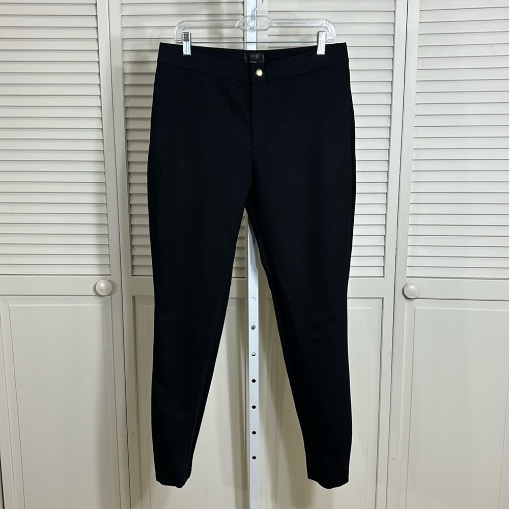 NWT J.CREW Pixie Snap-Front Jodhpur Pants in Black Size 12 Regular - Picture 4 of 12